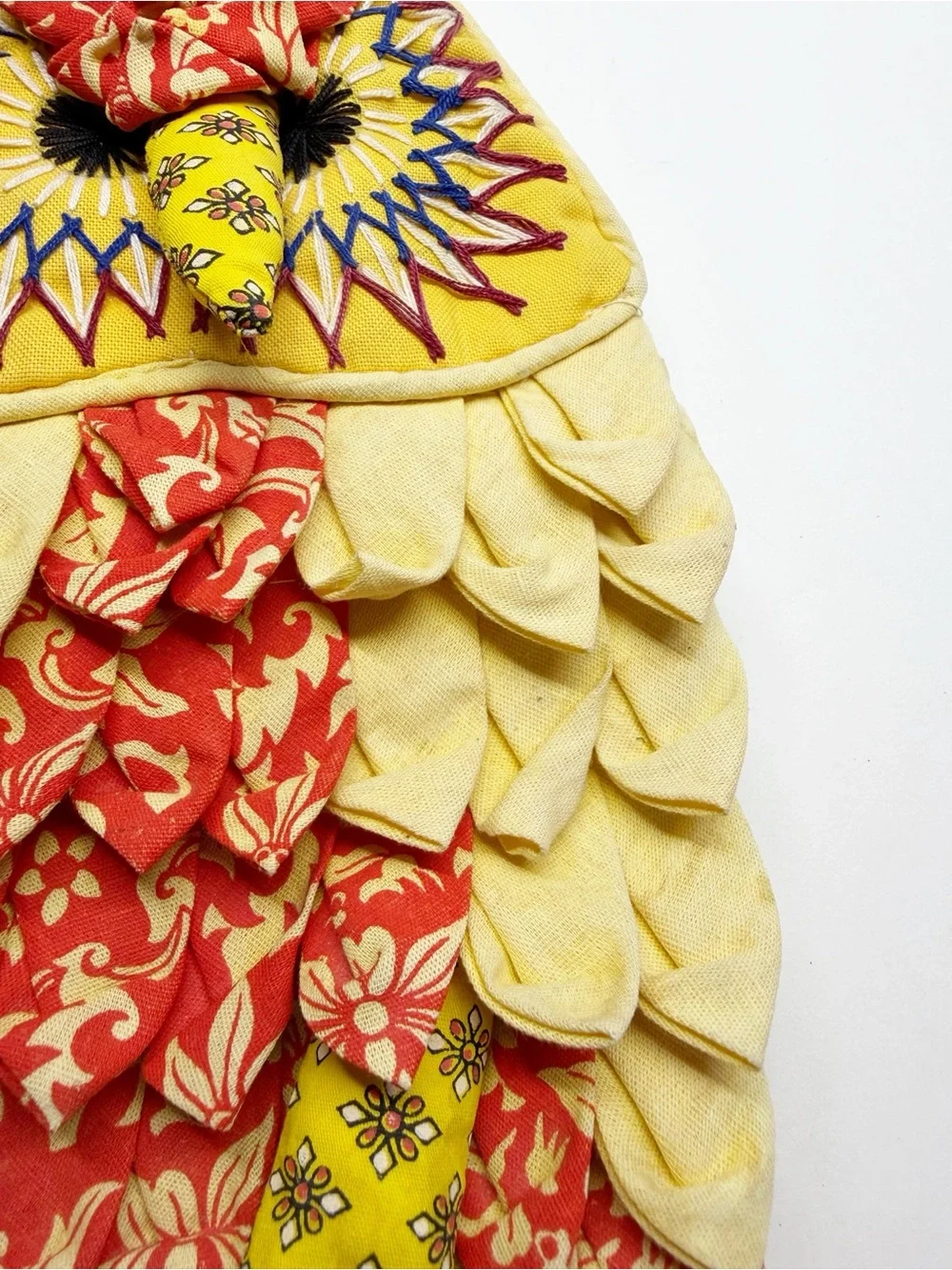 Vintage 70s 3D Owl Oven Mitt Retro Mod